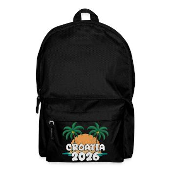 Croatia 2026 - Backpack - black - Front