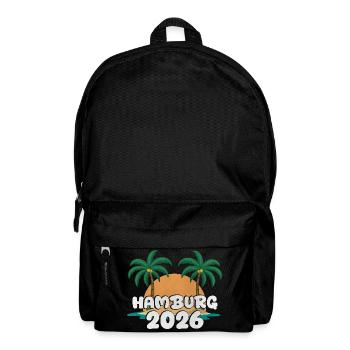 Hamburg 2026 - Backpack - black - Front