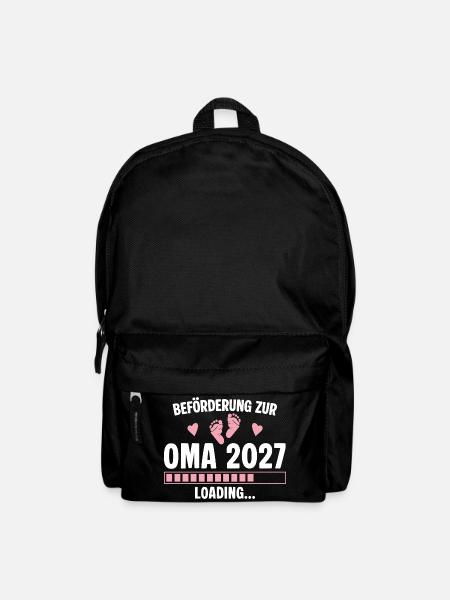 Beförderung zur Oma 2027 - Loading Nachwuchs - Rucksack - Schwarz