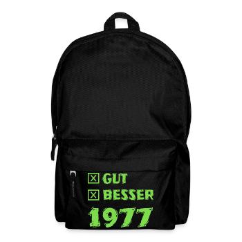 1977 - Rucksack - Schwarz - Vorne