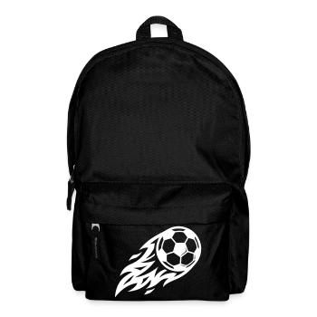 Balle de feu de football - Sac à dos - noir - Devant