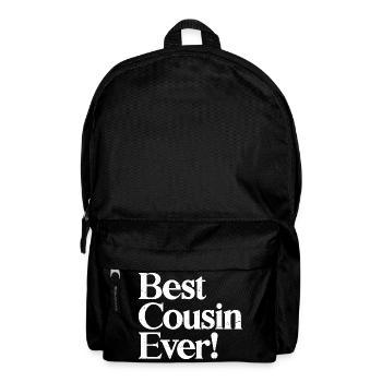 best cousin ever - Rucksack - Schwarz - Vorne