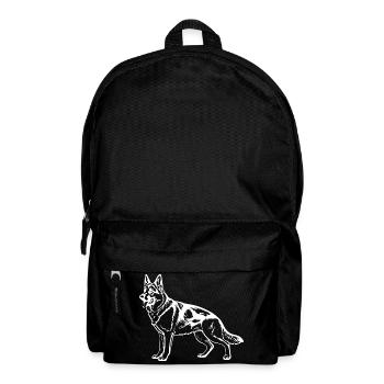 Propriétaire de chien cadeau berger allemand - Sac à dos - noir - Devant