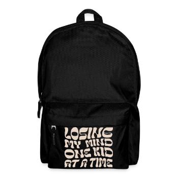 Perdre la tête, un enfant à la fois - Sac à dos - noir - Devant
