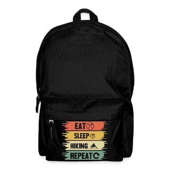 Hiking Mountain Trail Backpacking Outdoors Poaching - Backpack - black - Front