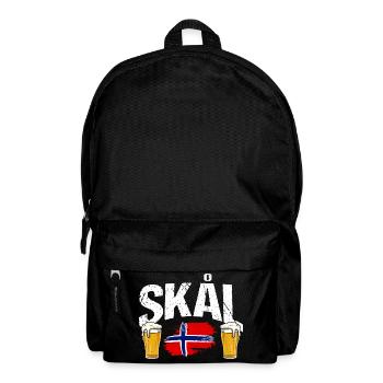 Norway Vacation Norge Fjords Travel Scandinavian - Rucksack - Schwarz - Vorne