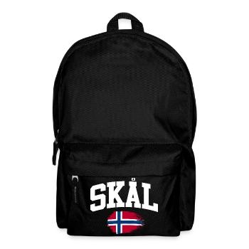 Norway Vacation Norge Fjords Travel Scandinavian - Rucksack - Schwarz - Vorne