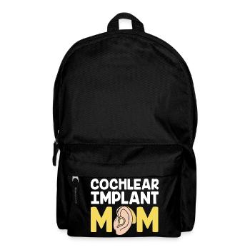Langue des signes sourd sourd - Sac à dos - noir - Devant