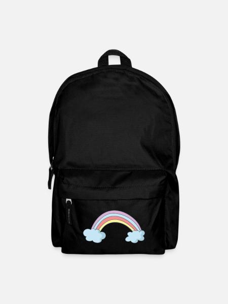 Arc-en-ciel - Sac à dos - noir