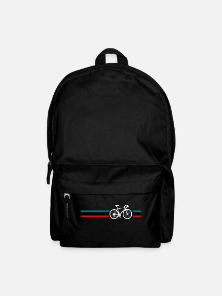 Road Bike Cycling Retro - Backpack - black