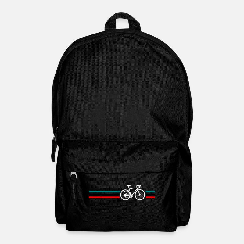 Rennrad Radsport Retro - Rucksack - Schwarz