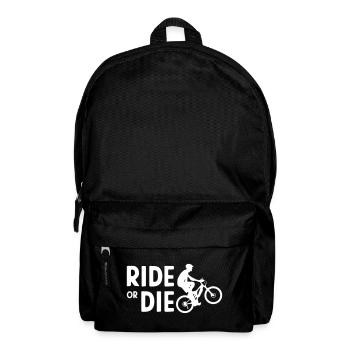 Ride or the - Backpack - black - Front