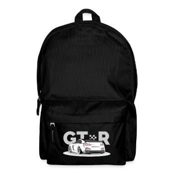 gtr racing Auto cars classic Klassiker - Rucksack - Schwarz - Vorne