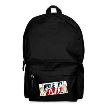 nique la police - Sac à dos - noir - Devant