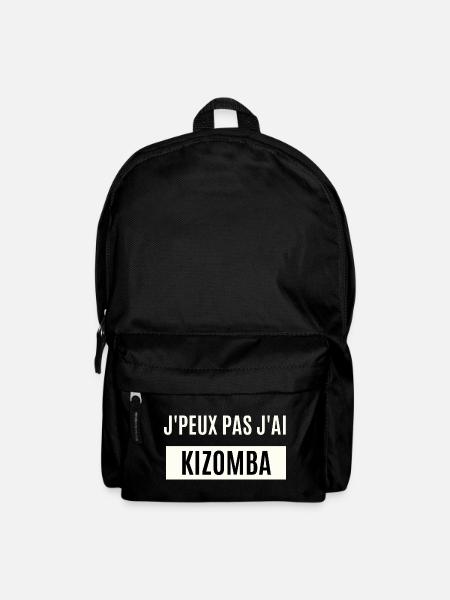 Je peux pas j'ai Kizomba - Sac à dos - noir
