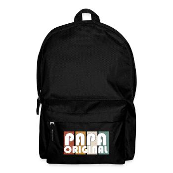 Ursprünglicher Vater - Rucksack - Schwarz - Vorne