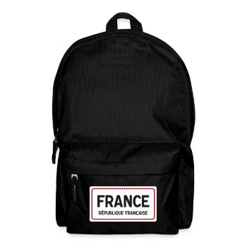 Conseil d’administration de la France - Sac à dos - noir - Devant