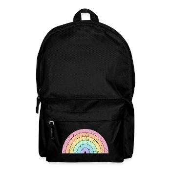 Rainbow Pastel Colors Pride Month LGBTQ+ - Backpack - black - Front
