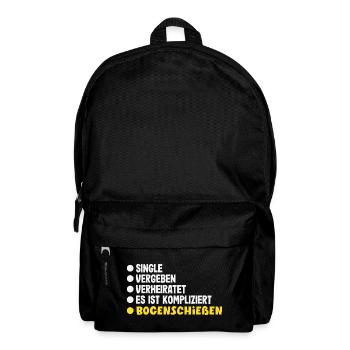 I go archery - Backpack - black - Front
