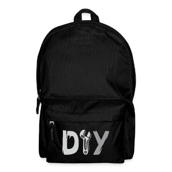 DIY Design – Tool Logo for DIY Hobbyists - Backpack - black - Front