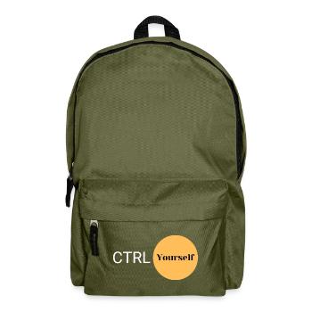 CTRL Vous-même - Sac à dos - vert olive - Devant