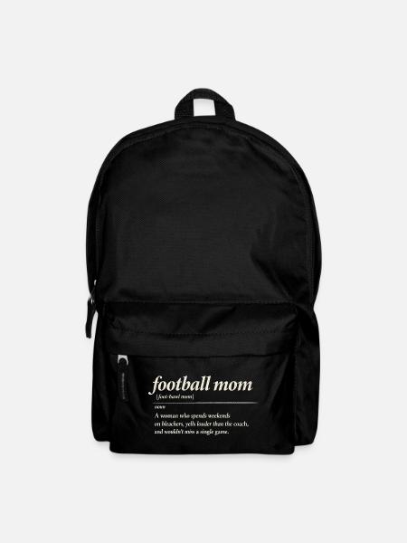 Football Mom Definition Lustiger Spruch - Rucksack - Schwarz