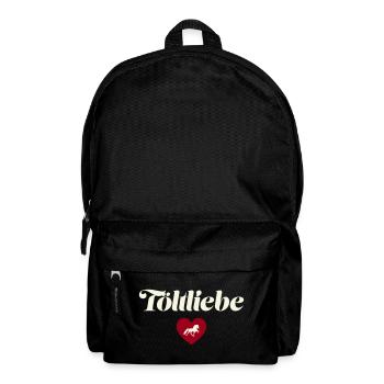 Islandpferd Tölt liebe - Rucksack - Schwarz - Vorne