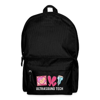 Technicien ultrasonique Technicien ultrasonore - Sac à dos - noir - Devant