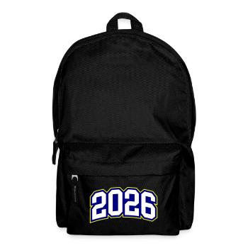 2026 Jahr - Rucksack - Schwarz - Vorne