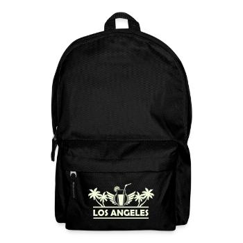 Un verre aux ailes de Los Angeles - Sac à dos - noir - Devant