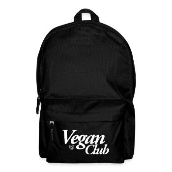 Vegan Club - Backpack - black - Front