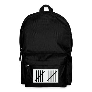 10_stripes- - Rucksack - Schwarz - Vorne