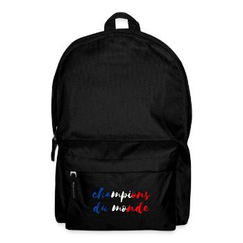 Champions du Monde - Rucksack - Schwarz - Vorne