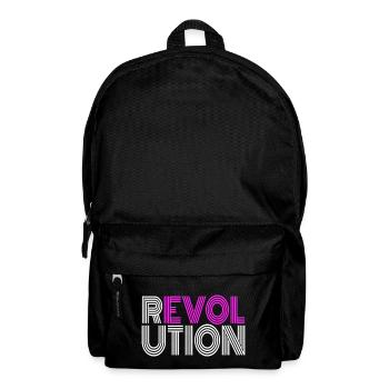 Revolution Uprising Antifa Demonstration Demo - Backpack - black - Front
