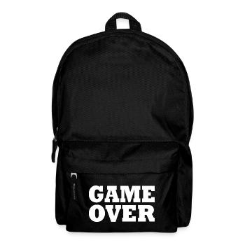 Game over - Sac à dos - noir - Devant