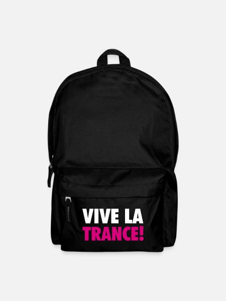 Vive La Trance! (pink) - Rucksack - Schwarz