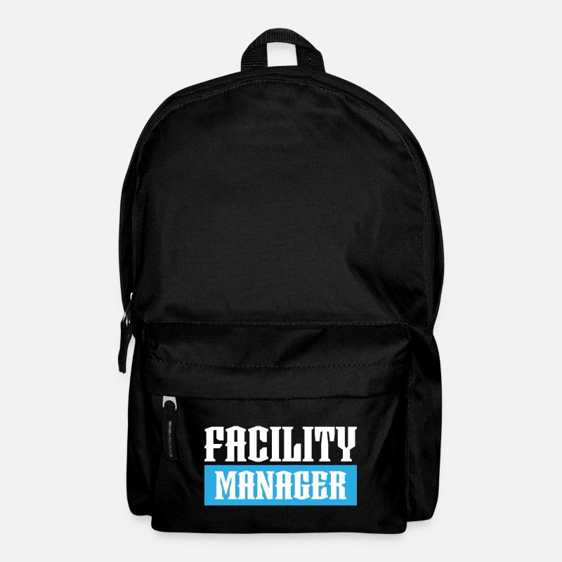 facility manager tshirt schwarz - Rucksack - Schwarz