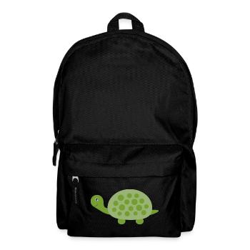 Schildkröten Schildkröten - Rucksack - Schwarz - Vorne
