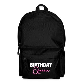 Anniversaire Reine Anniversaire Fille - Sac à dos - noir - Devant