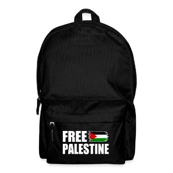 Free palestine - Sac à dos - noir - Devant