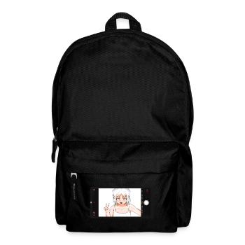 Willst du mit mir chatten? - Rucksack - Schwarz - Vorne