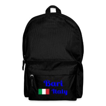 Bari Italia - Imprimés élégants - Sac à dos - noir - Devant