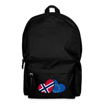 Norway <3 EU - Backpack - black - Front