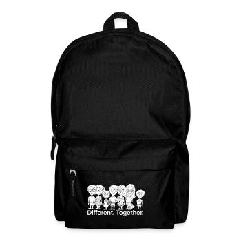 Diversité et cohésion - Sac à dos - noir - Devant