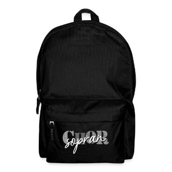 Chor Sopran - Rucksack - Schwarz - Vorne