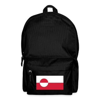 Make America Go Away – Drapeau du Groenland - Sac à dos - noir - Devant