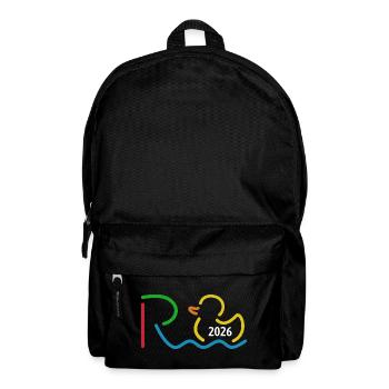 Rente 2026 - Retraite - Rente - Sac à dos - noir - Devant