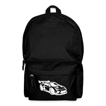 Tuning de voitures Voiture de sport - Sac à dos - noir - Devant