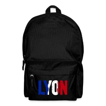 Lyon Frankreich - Rucksack - Schwarz - Vorne
