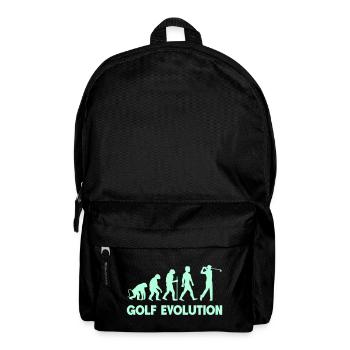 Golf Evolution Silhouettes - Backpack - black - Front